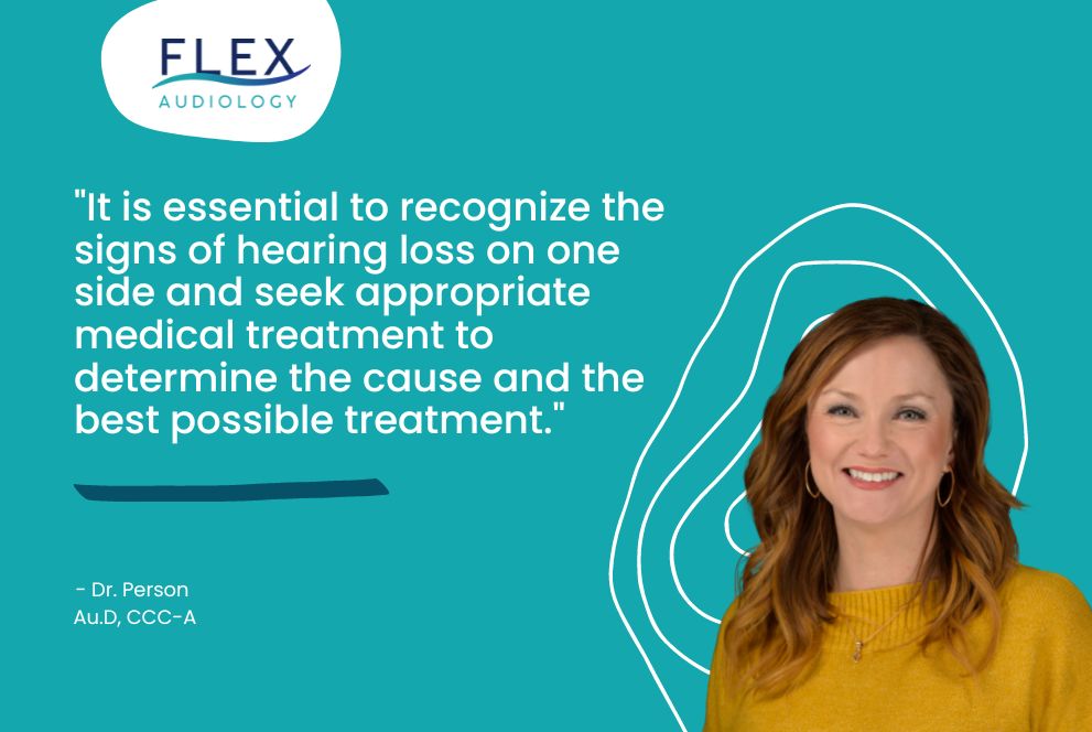 It is essential to recognize the signs of hearing loss on one side and seek appropriate medical treatment to determine the cause and the best possible treatment.